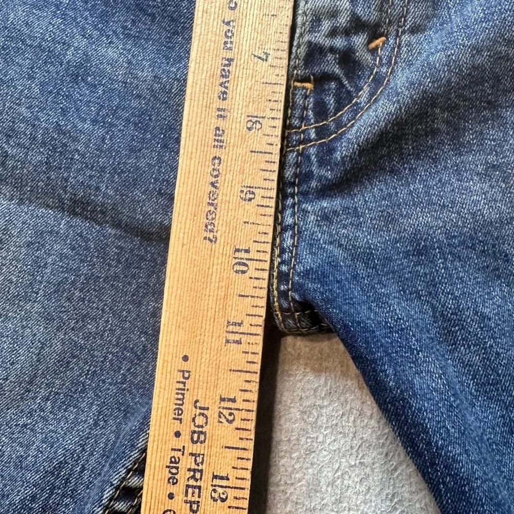 Levi's 505 Jeans Mens 33x34 (32x31) Blue‎ Regular Fit Straight Leg Stretch Denim